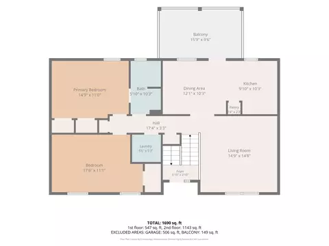 Floorplan - 34 Spring Place Dr, Fort Oglethorpe, GA 30742 photo 4 of 6