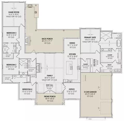 Floorplan - 2222 High Ground Rd, Guild, TN 37340 photo 1 of 1