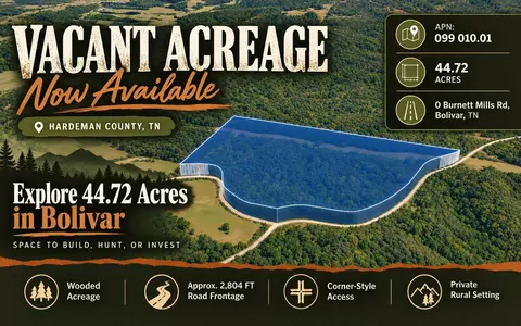 0 Burnett Mills Rd #0, Bolivar, TN 38008