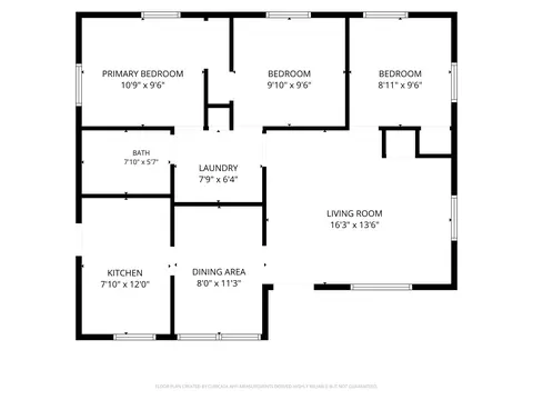 Floorplan - 705 Burchfield Ave, Dalton, GA 30721 photo 1 of 1