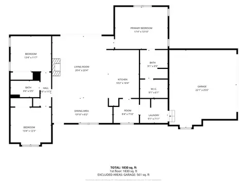 Floorplan - 4000 Crockett, Jasper, TN 37347 photo 2 of 2