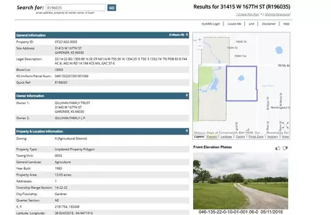 31415 W 167 St, Gardner, KS 66030