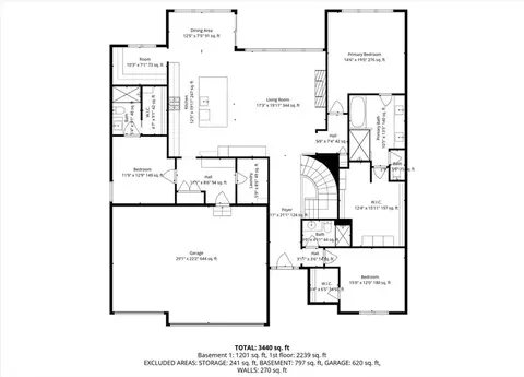 Floorplan - 22005 W 99th Ter, Lenexa, KS 66220 photo 2 of 3