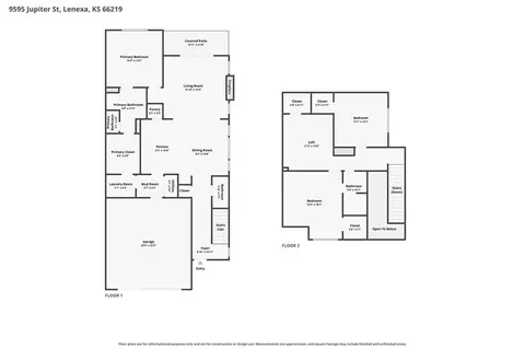 Floorplan - 9595 Jupiter St, Lenexa, KS 66219 photo 1 of 3