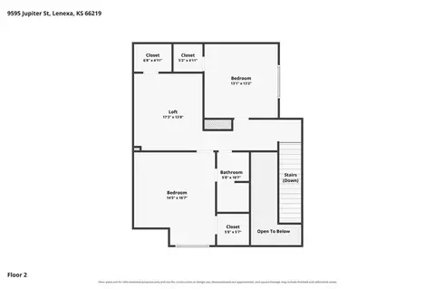 Floorplan - 9595 Jupiter St, Lenexa, KS 66219 photo 3 of 3