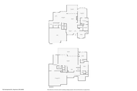 Floorplan - 703 Hampstead Dr, Raymore, MO 64083 photo 2 of 3