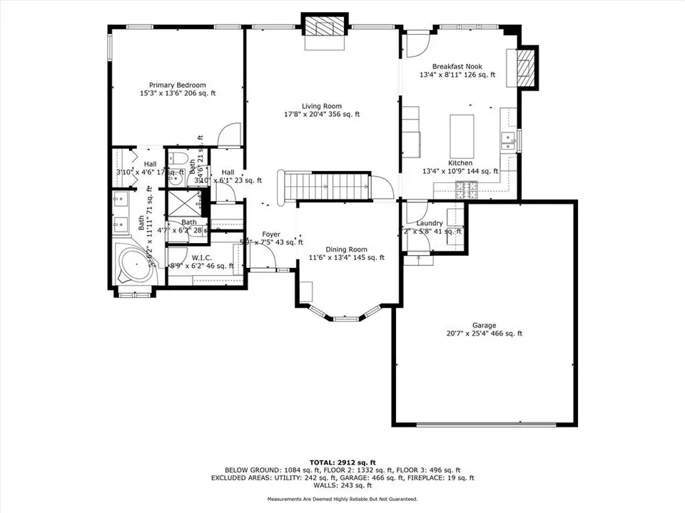 Floorplan - 4213 SW Sapelo Dr, Lees Summit, MO 64082 photo 2 of 4