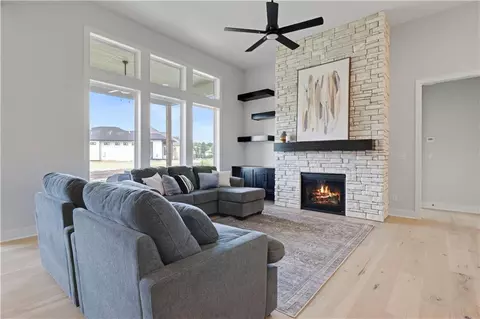 Living - 9836 Shady Bend Rd, Lenexa, KS 66227 photo 3 of 5