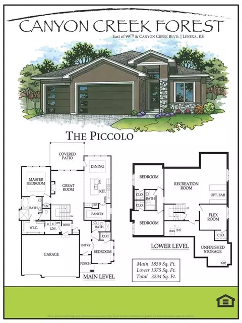 Floorplan - 9836 Shady Bend Rd, Lenexa, KS 66227 photo 1 of 1