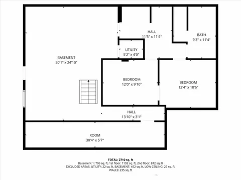 Floorplan - 11302 E 343rd St, Drexel, MO 64742 photo 2 of 3