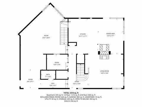 Floorplan - 1935 E 850th Rd, Lecompton, KS 66050 photo 2 of 3