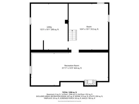Floorplan - 9614 E 32nd S St, Independence, MO 64052 photo 3 of 4