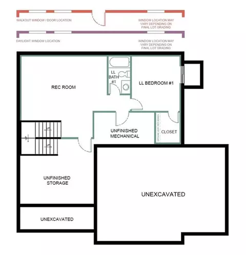 Floorplan - 1201 Sendera Trl, Raymore, MO 64083 photo 3 of 3
