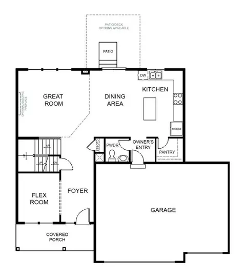 Floorplan - 1201 Sendera Trl, Raymore, MO 64083 photo 2 of 3