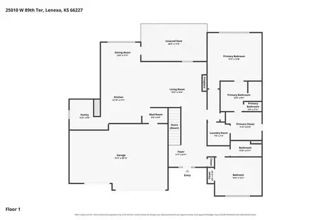 Floorplan - 25010 W 89th Ter, Lenexa, KS 66227 photo 3 of 3