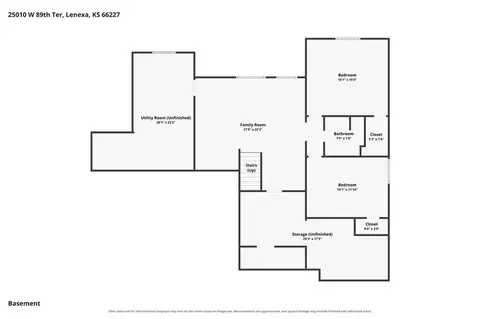 Floorplan - 25010 W 89th Ter, Lenexa, KS 66227 photo 1 of 3