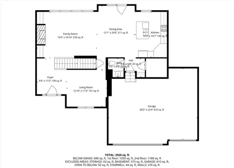 Floorplan - 308 E Oak St, Lone Jack, MO 64070 photo 2 of 4