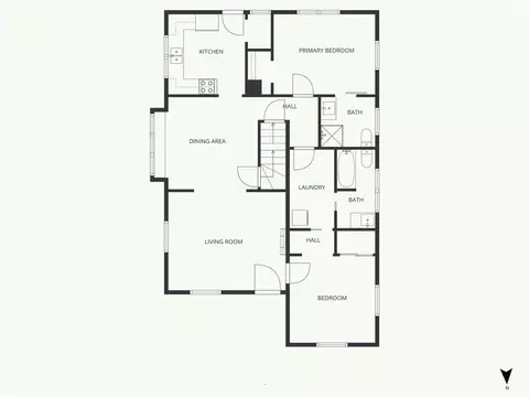 Floorplan - 210 W 4th St, Norborne, MO 64668 photo 1 of 4