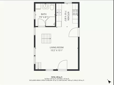 Floorplan - 61 N Lakeview Rd, Mapleton, KS 66754 photo 3 of 3