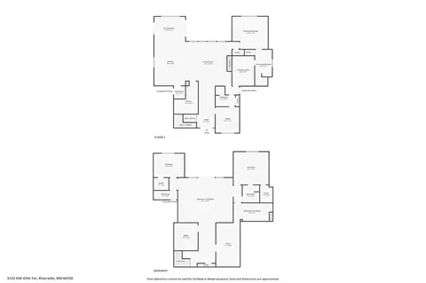 Floorplan - 5123 NW 47th Ter, Riverside, MO 64150 photo 1 of 1