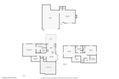Floorplan - 204 E 8th St, Adrian, MO 64720 photo 4 of 4