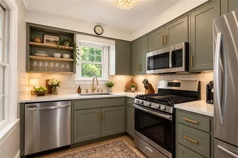 Kitchen - 336 E Park St, Olathe, KS 66061 photo 1 of 3