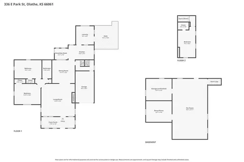 Floorplan - 336 E Park St, Olathe, KS 66061 photo 1 of 3