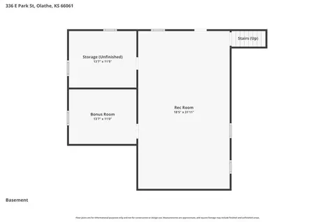 Floorplan - 336 E Park St, Olathe, KS 66061 photo 3 of 3