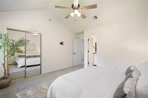 Bedroom - 4612 NE Whispering Winds Dr #A, Lees Summit, MO 64064 photo 2 of 4