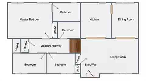 Floorplan - 1828 E Mohawk Dr, Olathe, KS 66062 photo 1 of 2