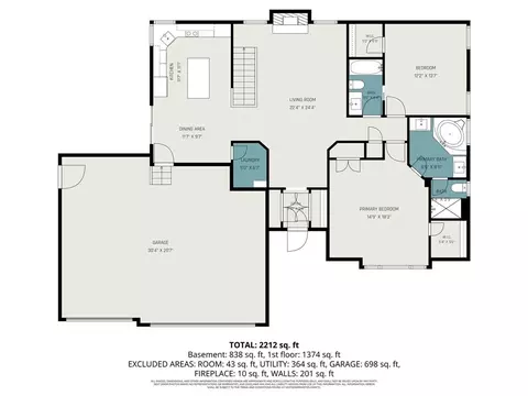 Floorplan - 414 Eagle Glen Dr, Raymore, MO 64083 photo 2 of 4