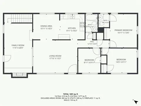 Floorplan - 11624 E 38th Ter, Independence, MO 64052 photo 1 of 3