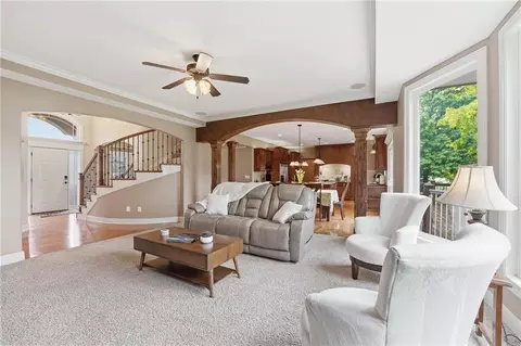 Living - 2910 NE Viewpark Pl, Lees Summit, MO 64086 photo 5 of 7