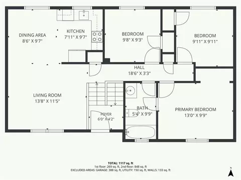 Floorplan - 6508 E 155th St, Grandview, MO 64030 photo 1 of 2