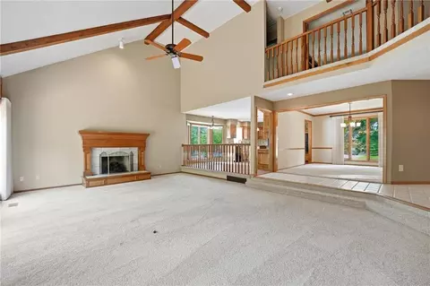 Living - 4142 NE Hampstead Dr, Lees Summit, MO 64064 photo 3 of 10