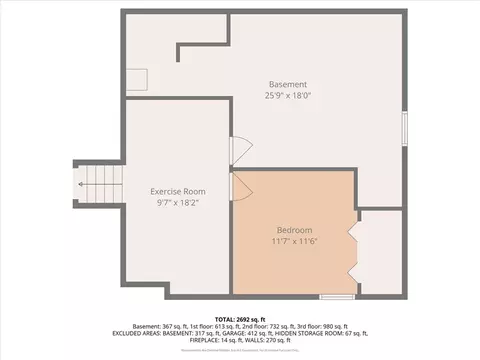 Floorplan - 3605 Riverview Rd, Lawrence, KS 66049 photo 2 of 5