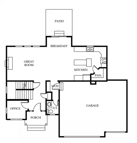 Floorplan - 20755 Emerald St, Spring Hill, KS 66083 photo 1 of 2