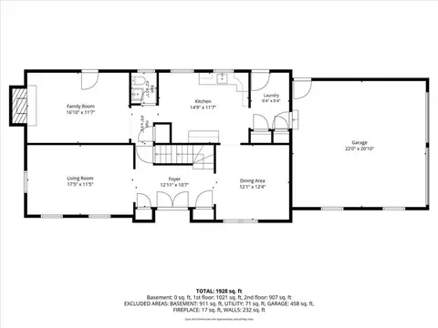 Floorplan - 307 S Sunset Ln, Raymore, MO 64083 photo 2 of 4