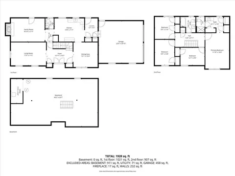 Floorplan - 307 S Sunset Ln, Raymore, MO 64083 photo 1 of 4