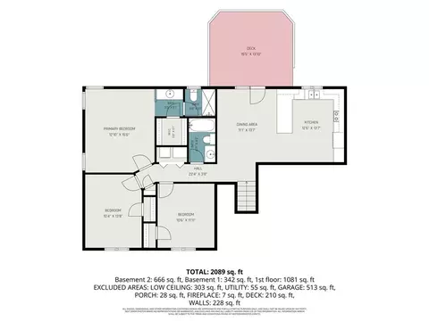 Floorplan - 705 Benjamin Ave, Gower, MO 64454 photo 1 of 3