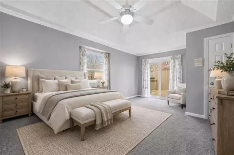 Bedroom - 212 E Hansen Ct, Independence, MO 64055 photo 1 of 9