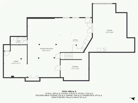 Floorplan - 7447 Mize Rd, Shawnee, KS 66227 photo 1 of 3