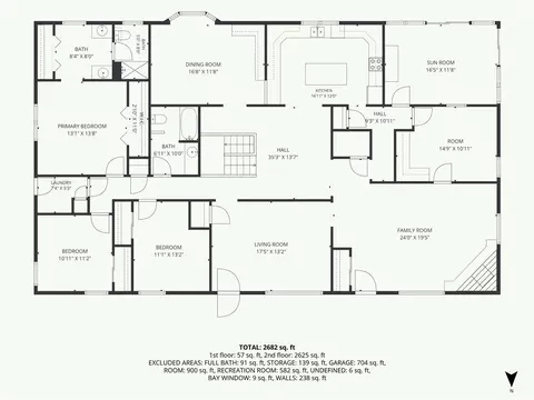 Floorplan - 503 Hallar Ave, Gower, MO 64454 photo 1 of 3