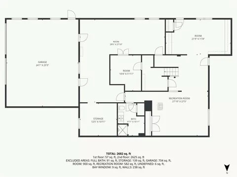 Floorplan - 503 Hallar Ave, Gower, MO 64454 photo 2 of 3