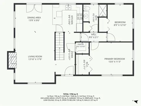 Floorplan - 520 SW Windmill Ln, Lees Summit, MO 64082 photo 1 of 4