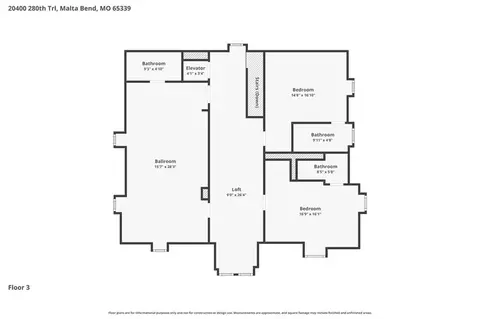 Floorplan - 20400 280th Trl, Malta Bend, MO 65339 photo 4 of 4