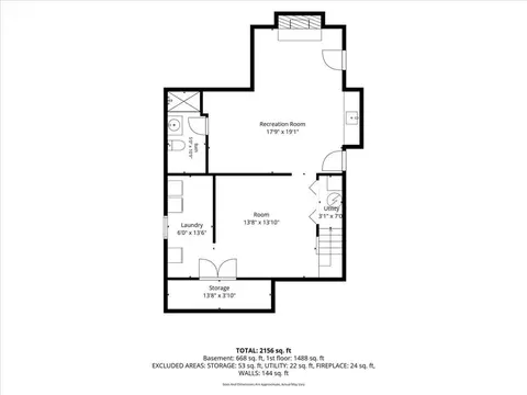 Floorplan - 18606 E 28th St, Independence, MO 64057 photo 1 of 3