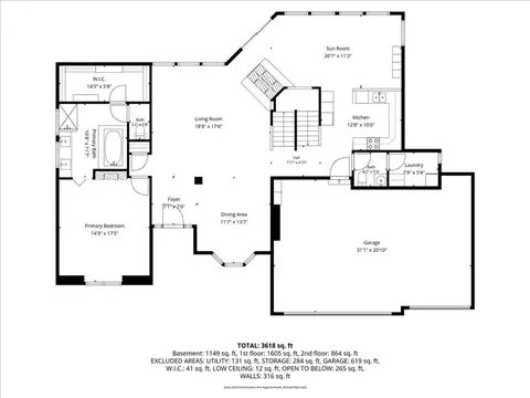 Floorplan - 1308 SW Surrey Trce, Lees Summit, MO 64081 photo 1 of 4