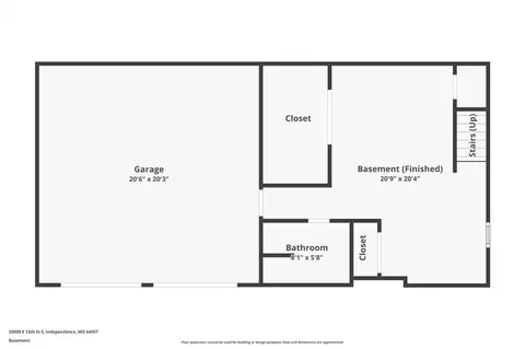 Floorplan - 20009 E 13th St, Independence, MO 64057 photo 2 of 2