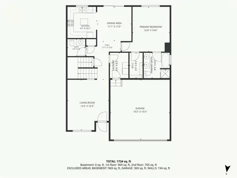 Floorplan - 1147 SW Arborfair Dr, Lees Summit, MO 64082 photo 2 of 8